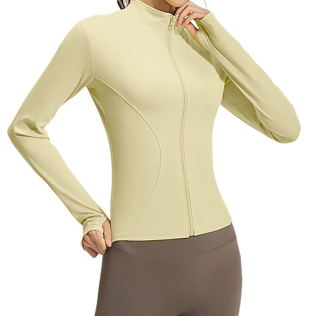 Abrigo de yoga para mujer, transpirable, para correr, fitness y deportes, top moldeador, tops para mujer