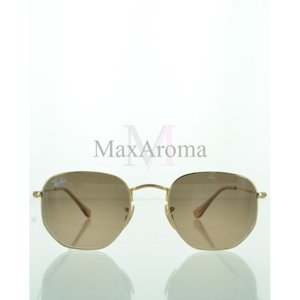 Ray Ban RB3548N 912443 Hexagonal Flat Sunglasses