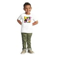 thumbnail image 3 of Retro MTV Colorful Shapes Logo Toddler Boy Girl T Shirt Infant Toddler Brisco Brands 6M, 3 of 6