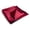 Red, variant on Avana Waterproof Throw Blanket | Protector for People and Pets | Leak Proof Moisture Barrier - Travel Size, Micro-Velvet Grey