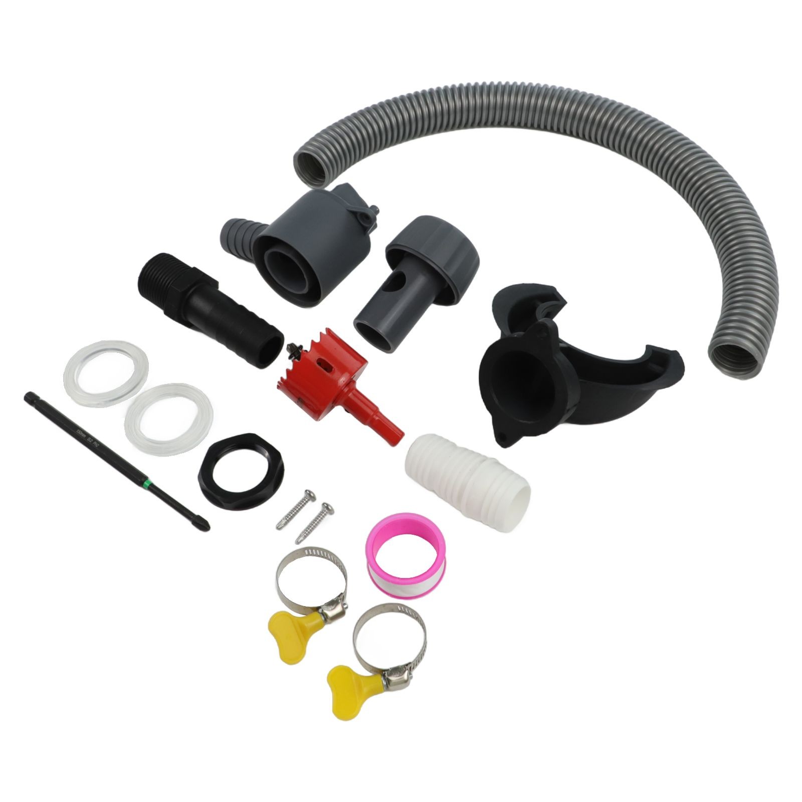 RANME 12 Pieces Rain Collector Weather Resistant Rain Collector Downpipe Collector Water Collection Easy Installation