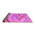thumbnail image 2 of Ahgly Company Indoor Square Oriental Purple Modern Area Rugs, 5' Square, 2 of 4