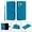 Blue, variant on for iPhone 17 Wallet Case RFID Blocking,Premium Solid Color PU Leather Magnetic Buckle Folio Kickstand Flip with Card Slots & Kickstand Full Body Phone Case,Blue