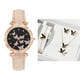 thumbnail image 1 of Reloj de cinturón digital beige con diseño de mariposa, accesorios incluidos, 1 of 2