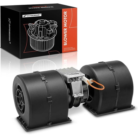 A-Premium HVAC Heater Blower Motor with Fan Cage 12V Replacement for 008-A45-02 26-19939