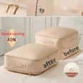 Large Compression Bag Quilt Clothes Closet Organizer Storage