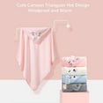 thumbnail image 4 of Liyufly Baby Bath Towel, Absorbent Large Hooded Towel for Kids, Newborn, Babie, Toddler, Infant, Bear, 31.5 x 31.5 inch, 4 of 7