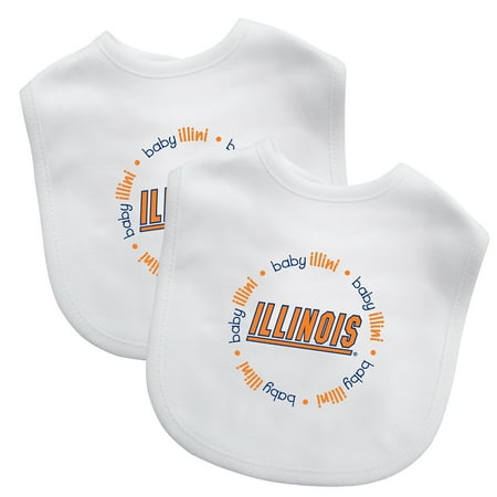 NCAA Illinois 2-Pack Bibs