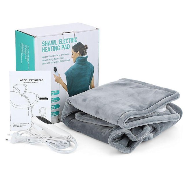 New style heating shoulder and neck multifunctional warming blanket crystal super soft electric blanket heating pad winter electric shawl