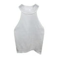 thumbnail image 3 of Kureaily Women Tank Tops for Women Knit Neck Top Sleeveless Shirts Summer Casual Basic Vest Tanks, 3 of 4