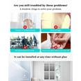 thumbnail image 4 of Grey Ombre Wooden Window Privacy Film Stained Glass Window Film Decorative Windows Cover Static Windows Cling for Glass Door Farmhouse Retro Gray Wood Gradient Stickers for Bathroom 29.5"x118", 4 of 7