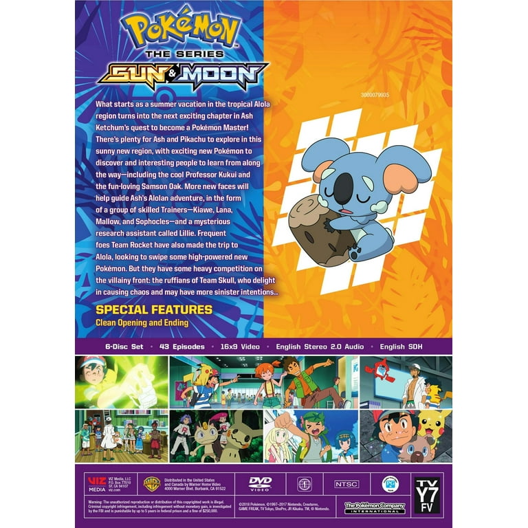 ポケットモンスターサン&ムーン　DVD22巻セット Viz Media: Pokemon Sun And Moon Series, Complete Collection (DVD