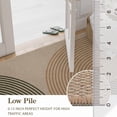 thumbnail image 6 of RUG ROBOT 4'x6' Easy Jute Rug, Washable Non Slip Indoor Outdoor Rug, Area Rug for Living Room, Bedroom, Backyard, Farmhouse Carpet for Office Entryway Backyard, 6 of 9