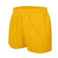 thumbnail image 3 of Aayomet Swimming Trunks for Men Solid Color Quick Drying Pant Plus Size Lace Up Seaside Holiday Shorts Beach Pants (Yellow, S), 3 of 5
