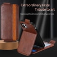 thumbnail image 2 of Dteck 2 in 1 Detachable Back Cover For iPhone Wallet Case with Card Holder Leather Pocket Slim Phone Cases for iPhone 13 Mini,Black, 2 of 5