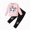 G306-Pink, variant on HFHAPW Kids Girl Fall Winter Outfit Infant Graphic Long Sleeve Sweatshirt and Leggings Pants 2Pcs Girl Clothes Set,2-3 Y