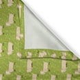 thumbnail image 3 of Ambesonne Cattle Kitchen Curtains, Goats on Green Field, 55"x39", Apple Green Beige, 3 of 3