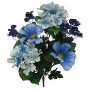Better Homes & Gardens Blue Mixed Hydrangea & Cosmos Bush, 1 Each