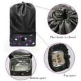 thumbnail image 4 of Insulated Snack Bag- Women Reusable Sandwich & Snack Bags, Leakproof Food Storage Small Lunch Bag For Picnic,Work (Purple Flower), 4 of 5