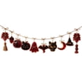 thumbnail image 2 of Yeciiwht Halloween Hanging Ornaments Acrylic Garland– Pre-Assembled Pendant Decor with Classic Holiday Motifs, Ready-to-Hang for Mantel, Doorway, Wall, 2 of 9