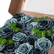 thumbnail image 4 of Rosas de espuma con caja, 25 delicadas rosas para regalo de aniversario, flores artificiales, rosas C, 4 of 9