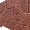 thumbnail image 2 of Ekena Millwork 49"W x 24 1/2"H x 1 1/4"D Castle Rock Stacked Stone, EverStone Faux Stone Siding Panel, Sun Valley, 2 of 9