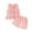 E057-Pink, variant on hengsof Baby Girl Cotton 2 Piece Set for 6 Months to 4 Years Sleeveless Round Neck Sweet Tie Detail Bow Top Shorts Outfit Soft Comfy Play Clothes