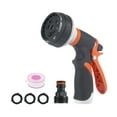 thumbnail image 1 of Agiferg 8Patterns Water Nozzle Head Hose Sprayer Garden Spray Auto Car Washing Home, 1 of 9