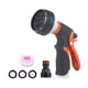 thumbnail image 2 of Rociador de manguera con cabezal de boquilla de agua de 8 patrones, rociador de jardín, lavado automático de coches, hogar Wmkox3337yii  hfskjfh3330, 2 of 9