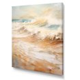 thumbnail image 2 of Designart "Amber And Azure Serene Shoreline" Beach Wall Art Prints, 2 of 7