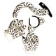 thumbnail image 3 of Cosplay Tail Set Disfraz Disfraz Regalo para Carnaval Accesorios Fiesta Leopardo de las nieves 4 piezas, 3 of 7