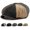 Color-blocking, variant on NCY Men's 8 Panel Newsboy Cap Vintage Tweed Cap Herringbone Cabbie Flat Cap