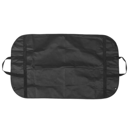 landege Professional Garment Bag Cover for Suits Gusseted Dress Bags for Storage Lightweight Carry-on Travel and Storage Breathable Bag Wardrobe Organizer Pocket (Black)