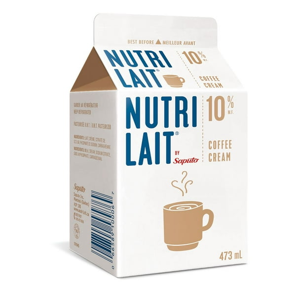 Crème à café Nutrilait de 10 % M.G.