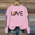 thumbnail image 2 of WEAIXIMIUNG Mama Chandails pour Femmes Brodés Femmes Col Rond Décontracté Chandails Légers Manches Longues Imprimé Graphique Poulet Chandail Chandails Haut Blouse, 2 of 4
