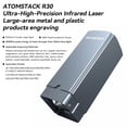 thumbnail image 4 of ATOMSTACK R30 Infrared Module Fiber Replacement Engraving Head For Engraving All Metals and Suitable for A5 10W20W30WM30M40M50PROPRO+ P7 M30M40 P9 M40M50 X7X7 PRO A10 PRO S10 PRO / PRO S2, 4 of 7