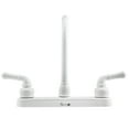 Dura Faucet Classical Hi Rise RV Kitchen Faucet White