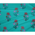 thumbnail image 4 of oneOone Polyester Lycra Fabric Leaves & Floral Block Printed Craft Fabric BTY 56 Inch Wide, 4 of 4