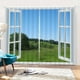 thumbnail image 3 of Cortina Decorada 3D Cortinas De Decorativa Del Paisaje Del Paisaje Cortina Impresa 3D 4, 3 of 9