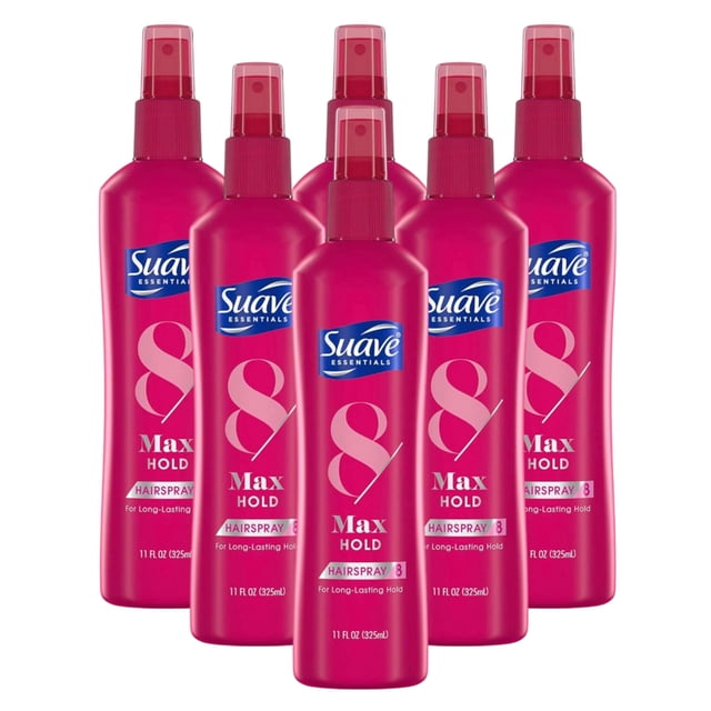 Suave Hairspray Max Hold bomba de 11 onzas (paquete de 6)