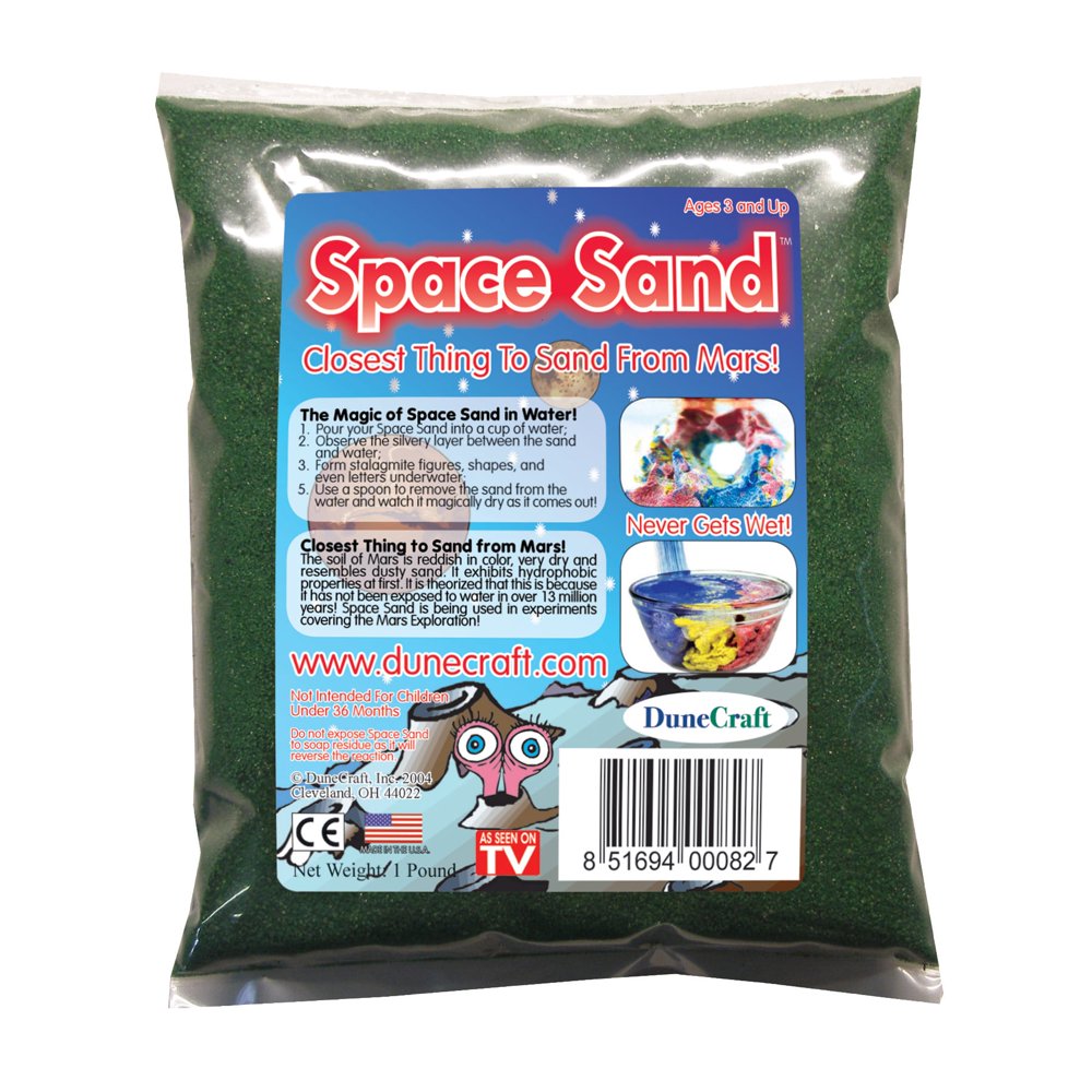 Space Sand, 1 lb, Green