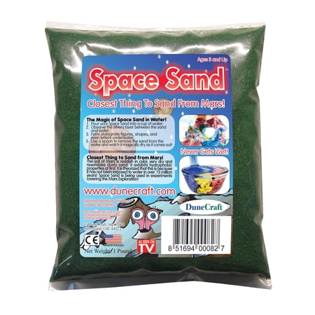 UPC 810017010080 product image for Space Sand, 1 lb, Green | upcitemdb.com