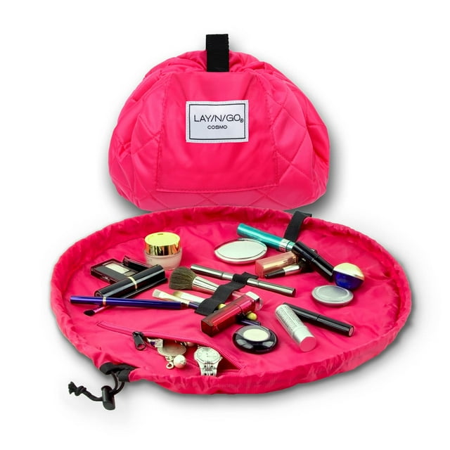 Organizador de bolsas de cosméticos y maquillaje Lay-n-Go Cosmo Pink 50 cm