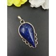 thumbnail image 3 of Lapiz Lazuli 925Sterling Silver Pendant, Designer Gemstone Jewelry Pendant, 3 of 5