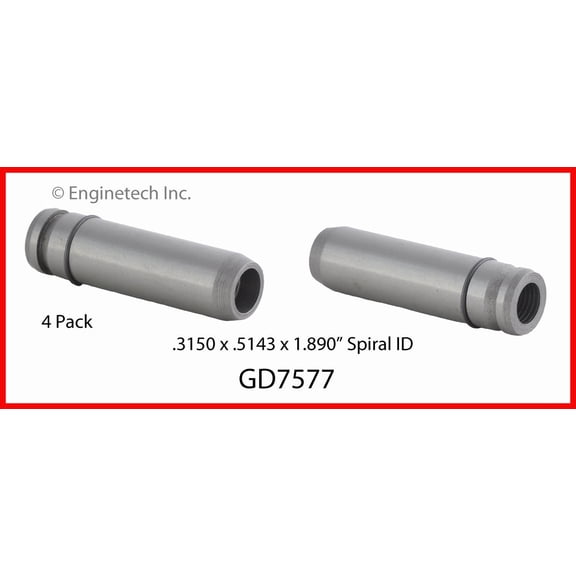 Enginetech GD7577 Engine Valve Guide - 4 Pack