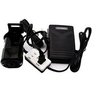 Home Sewing Machine Motor & Pedal W/ Light & Motor Block 110 Volt 90W 7000RPM$$Art & Craft