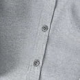 thumbnail image 5 of UACY Boys Linen Button Down Dress Shirt Kids Long Sleeve Shirts Tops School Uniform Shirt for Toddlers Teen (Grey, 18-24 Months), 5 of 6