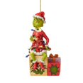 thumbnail image 2 of QY personaliza Adornos de árbol de Navidad decoraciones navideñas colgante acrílico decoración navideña verde para fiesta de vacaciones en casa, 2 of 4