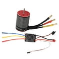 thumbnail image 2 of 60A Brushless ESC, 3650 Motor Replacement Combo with 900W Power, 2-4S Battery Compatibility, 5.8V3A BEC for HPI, RC Cars, 2 of 7