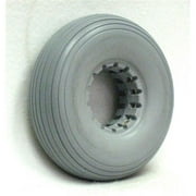 New Solutions AL195P 8 x 2 in. Urethane Rib Tire Fits Permobile Wheels for Wheelchair